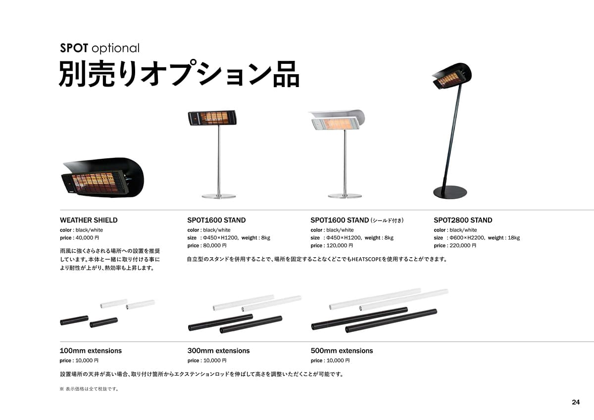 ヒートスコープ HEATSCOPE カタログ P24