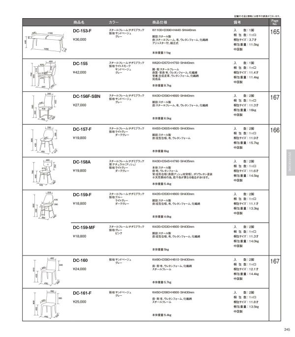 DC-157-Fのカタログ画像-2