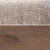 グレー／ウォールナット