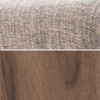 グレー／ウォールナット