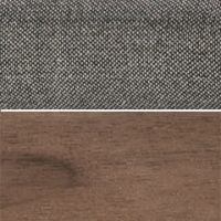 ダークグレー／ウォールナット