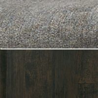 グレー／ウッディブラック