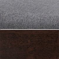 ダークグレー／ダークブラウン