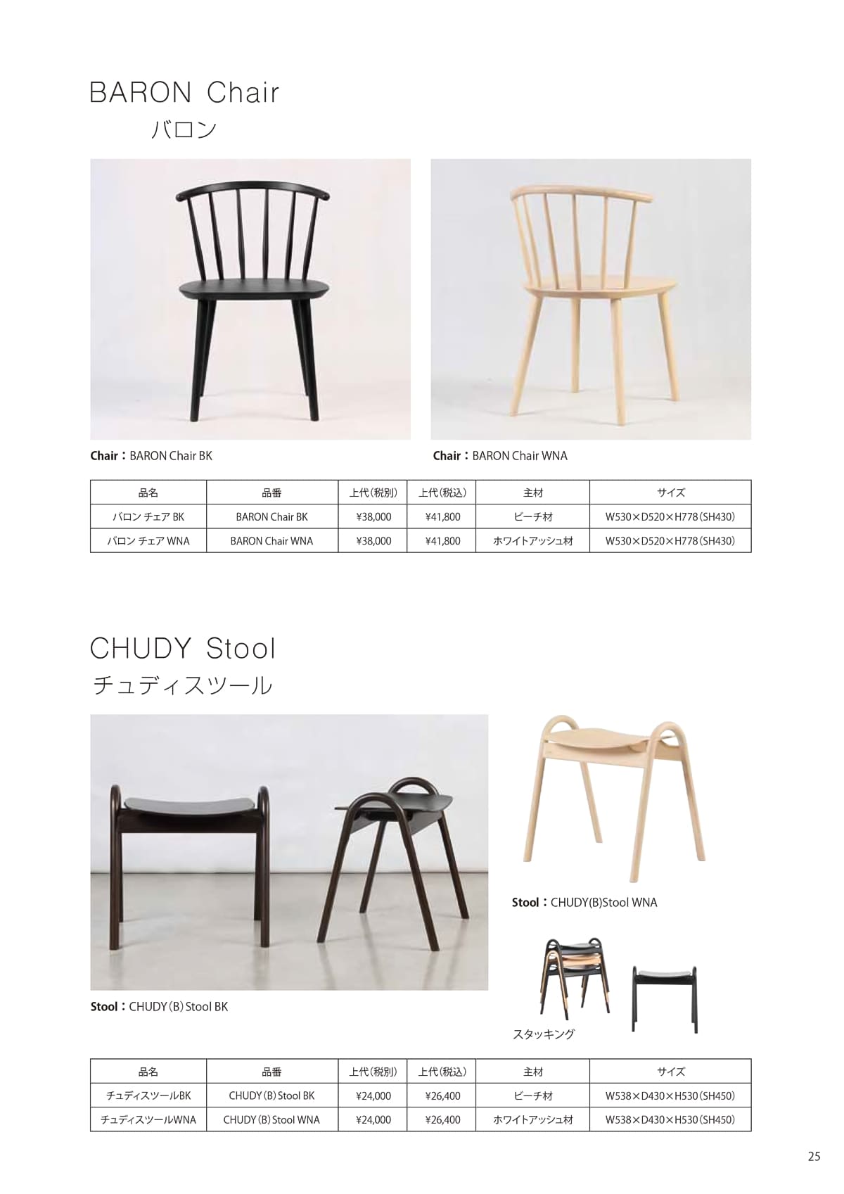 ジェイ・ティーカンパニー J.T-COMPANY カタログ P25