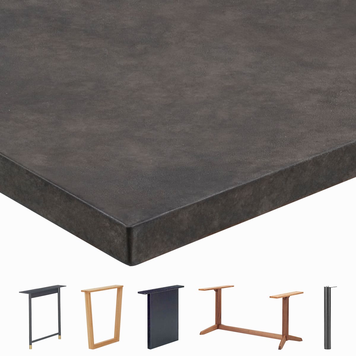 SATTシリーズ アクルテック塗装天板 モルタル調-画像1