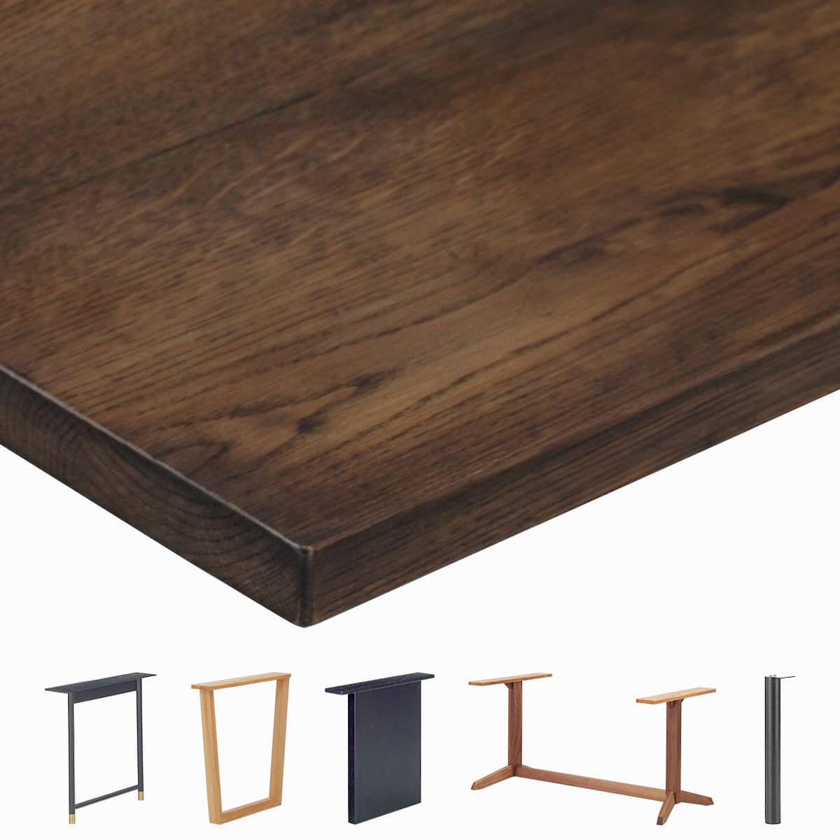 SOSTシリーズ 国産ナラ無垢天板｜ジェイ・ティーカンパニーのテーブル