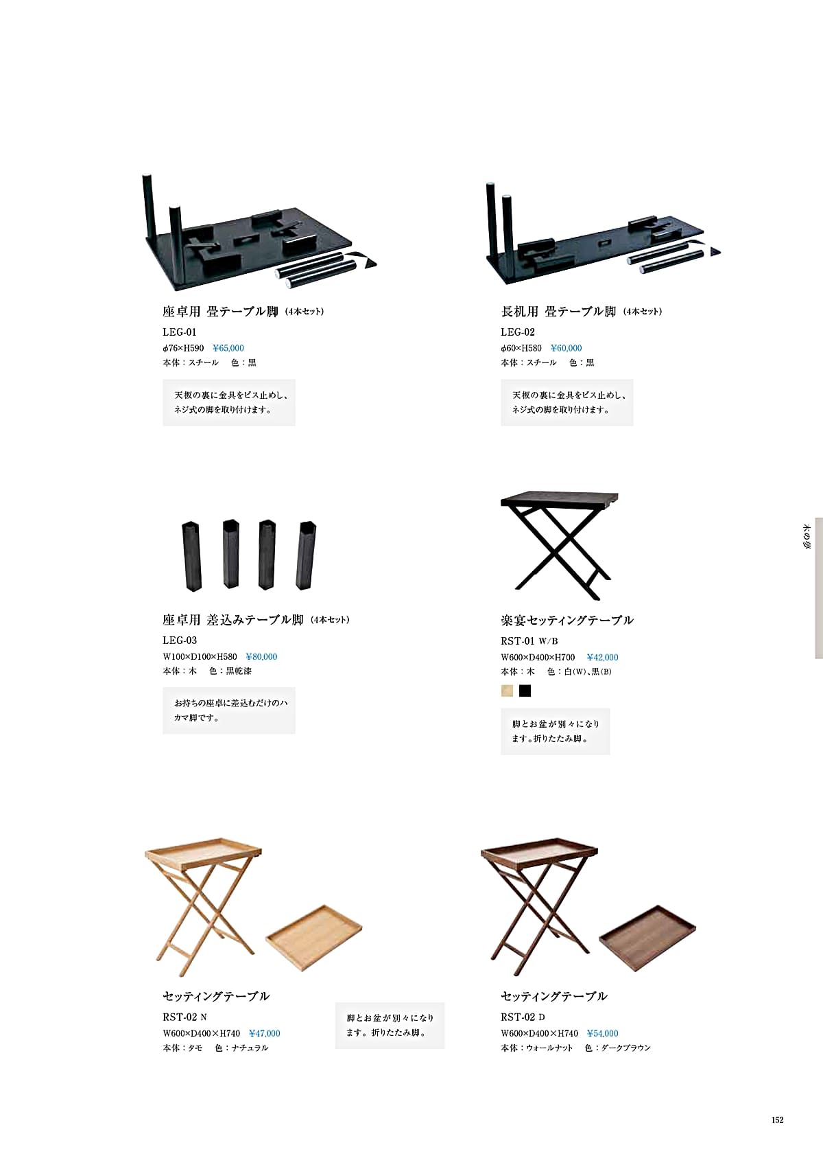 かねみつ漆器店 KANEMITSU カタログ P152