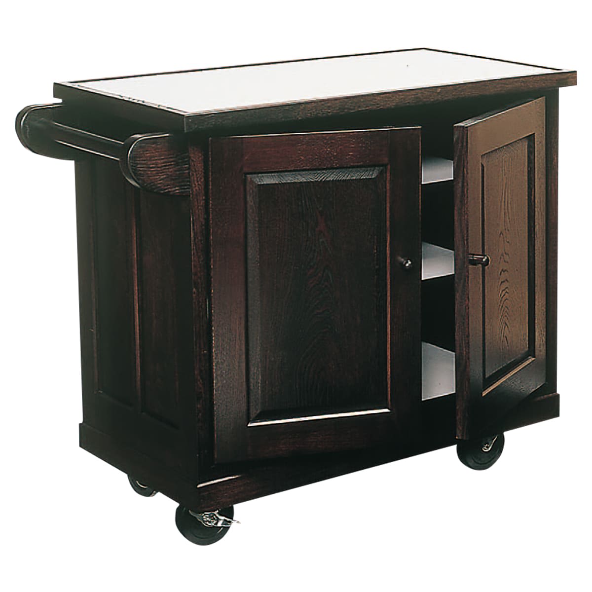 扉つきラウンジワゴン-画像1