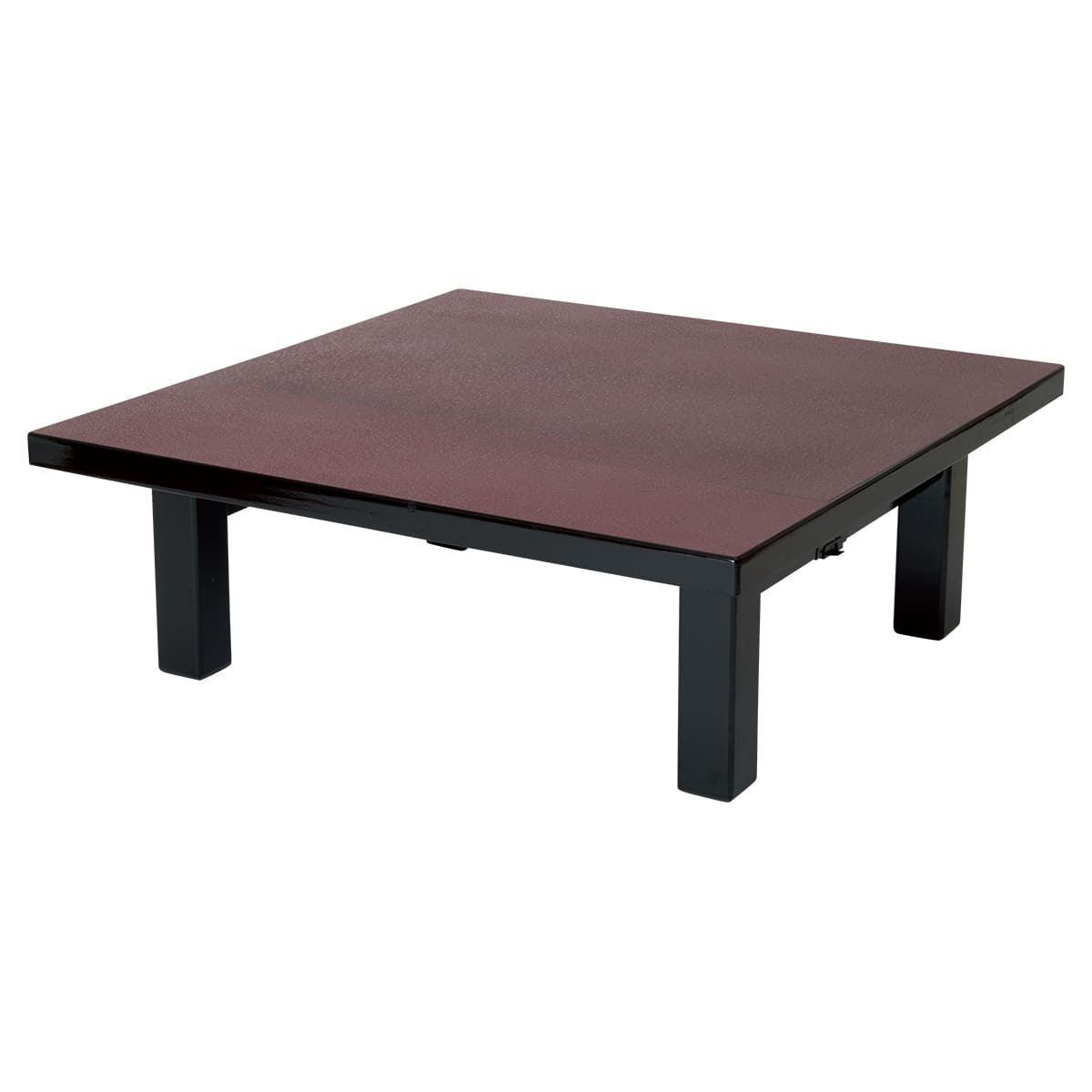 メラミン乾漆 座卓（折脚／軽量） ZT-007-画像1