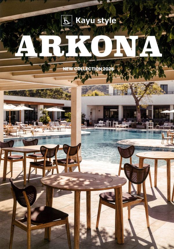 アルコナ ダイニングテーブル1 チークのカタログ画像-1