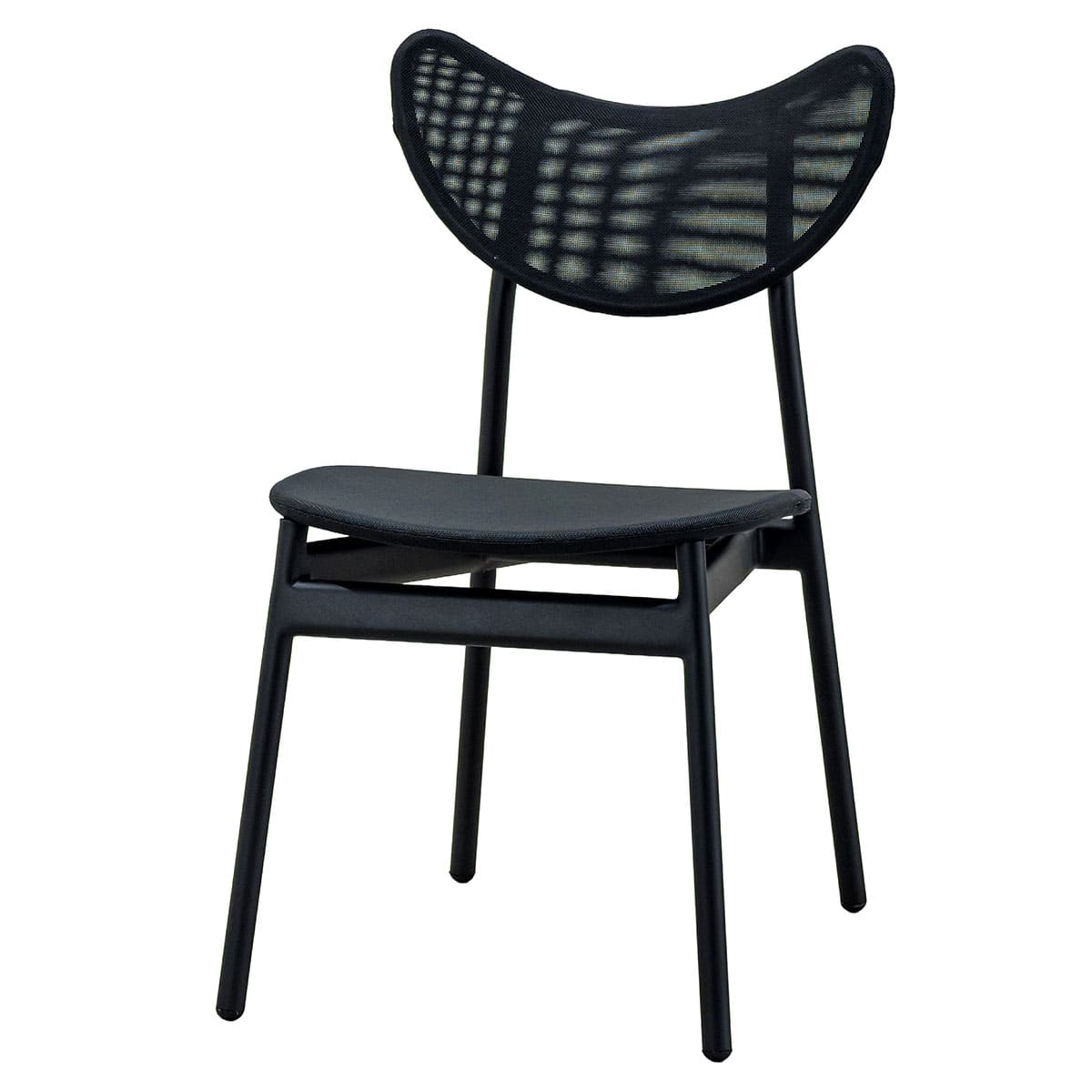 アルコナ ダイニングチェア アルミニウム-画像1