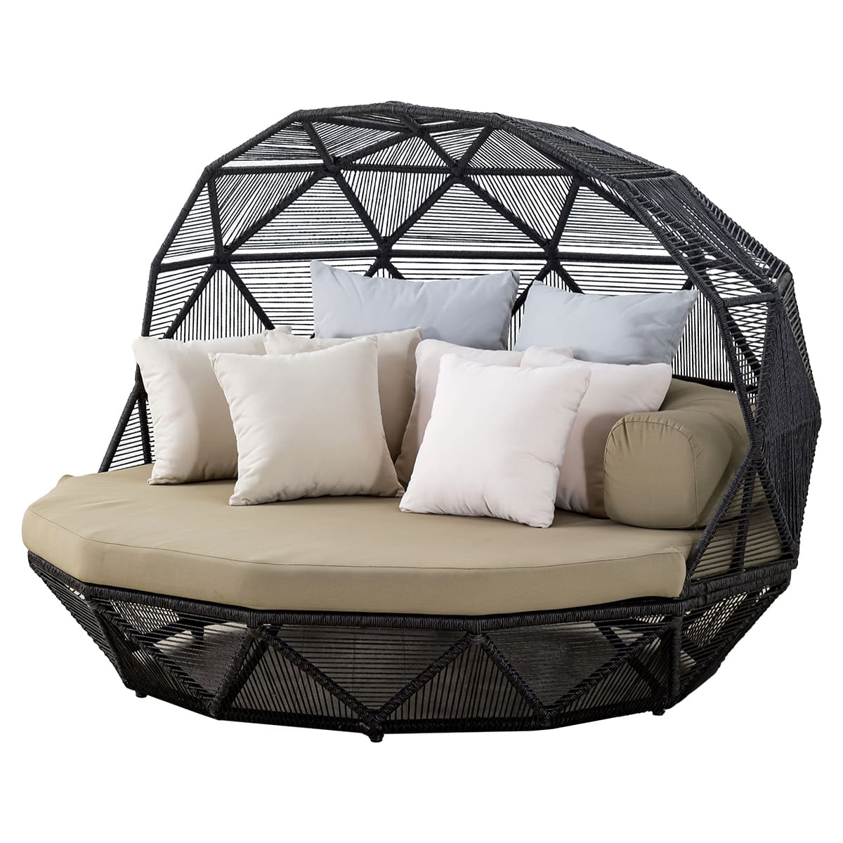 ブラックフレーム デイベッド O200318INI60-画像1