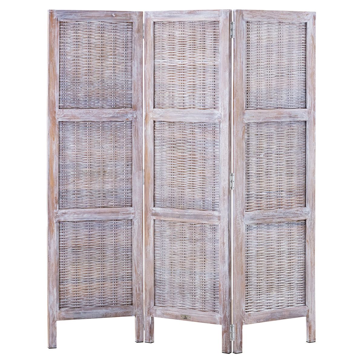 ブレッザ ラタン×マンゴーウッド パーテーション / スクリーン G0200926C27-画像1