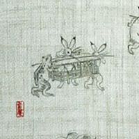 運び（鳥獣戯画）
