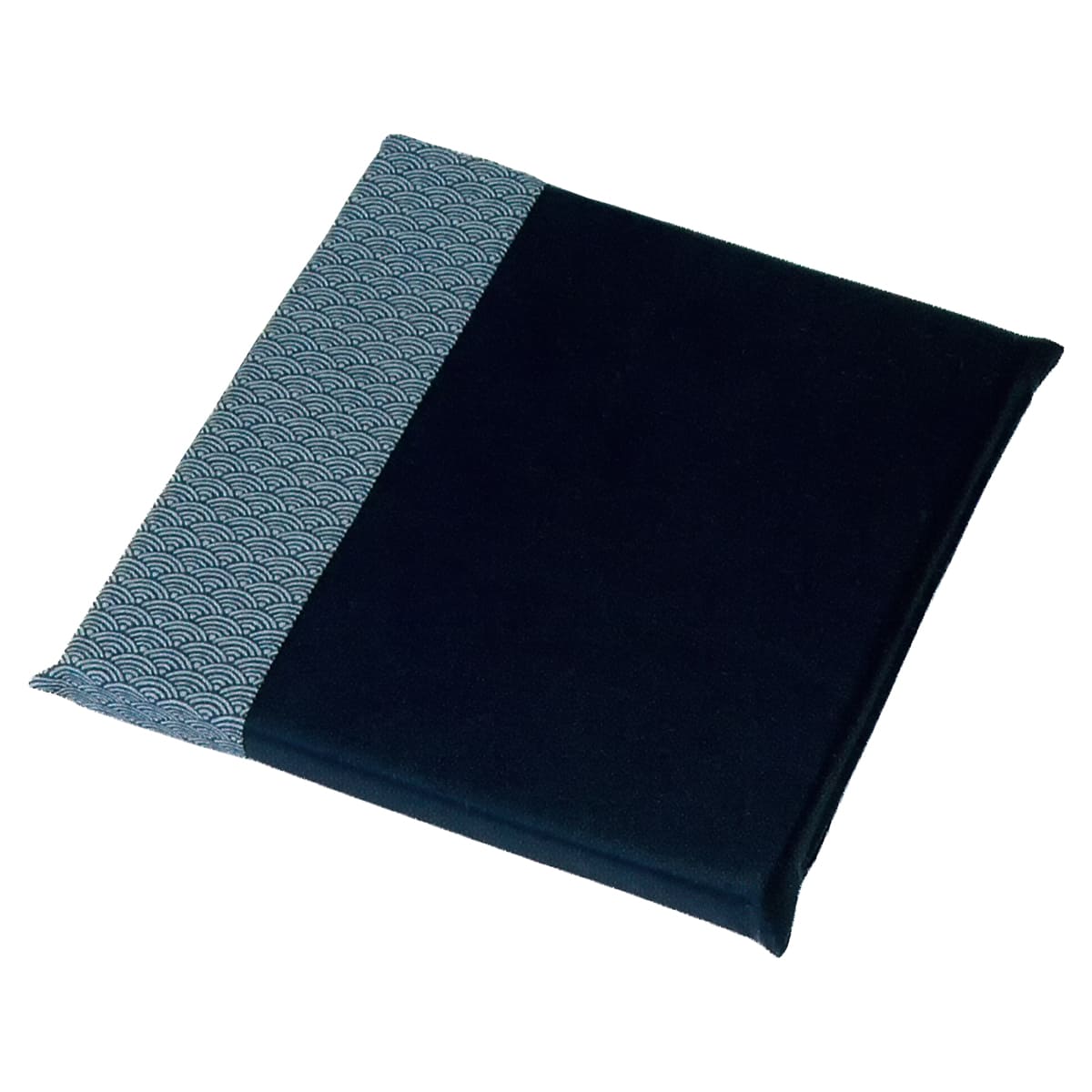 レザーパッチワーク 青海波 座布団 43×43-画像1