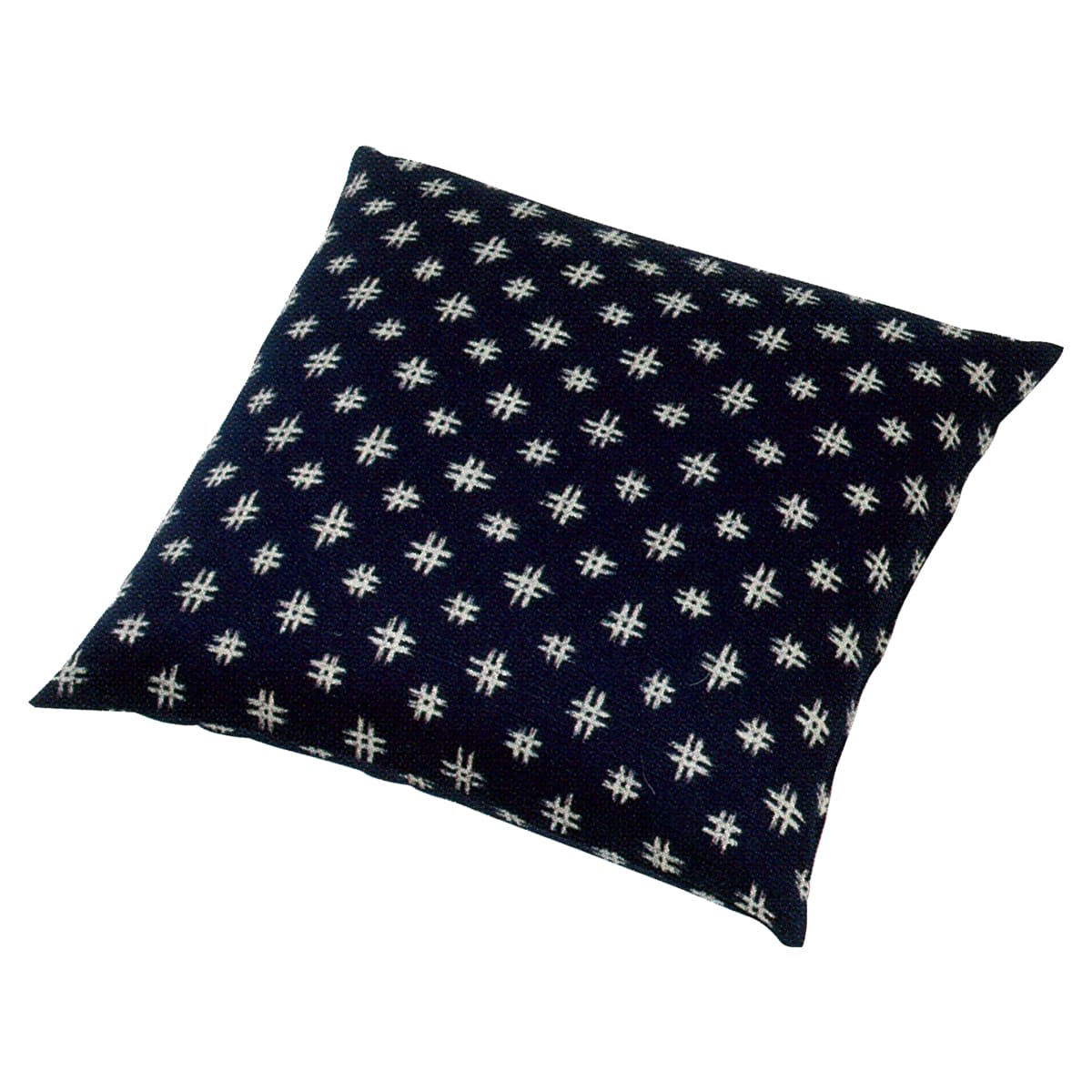 しゃんたん 井桁絣 小座布団 43×43-画像1