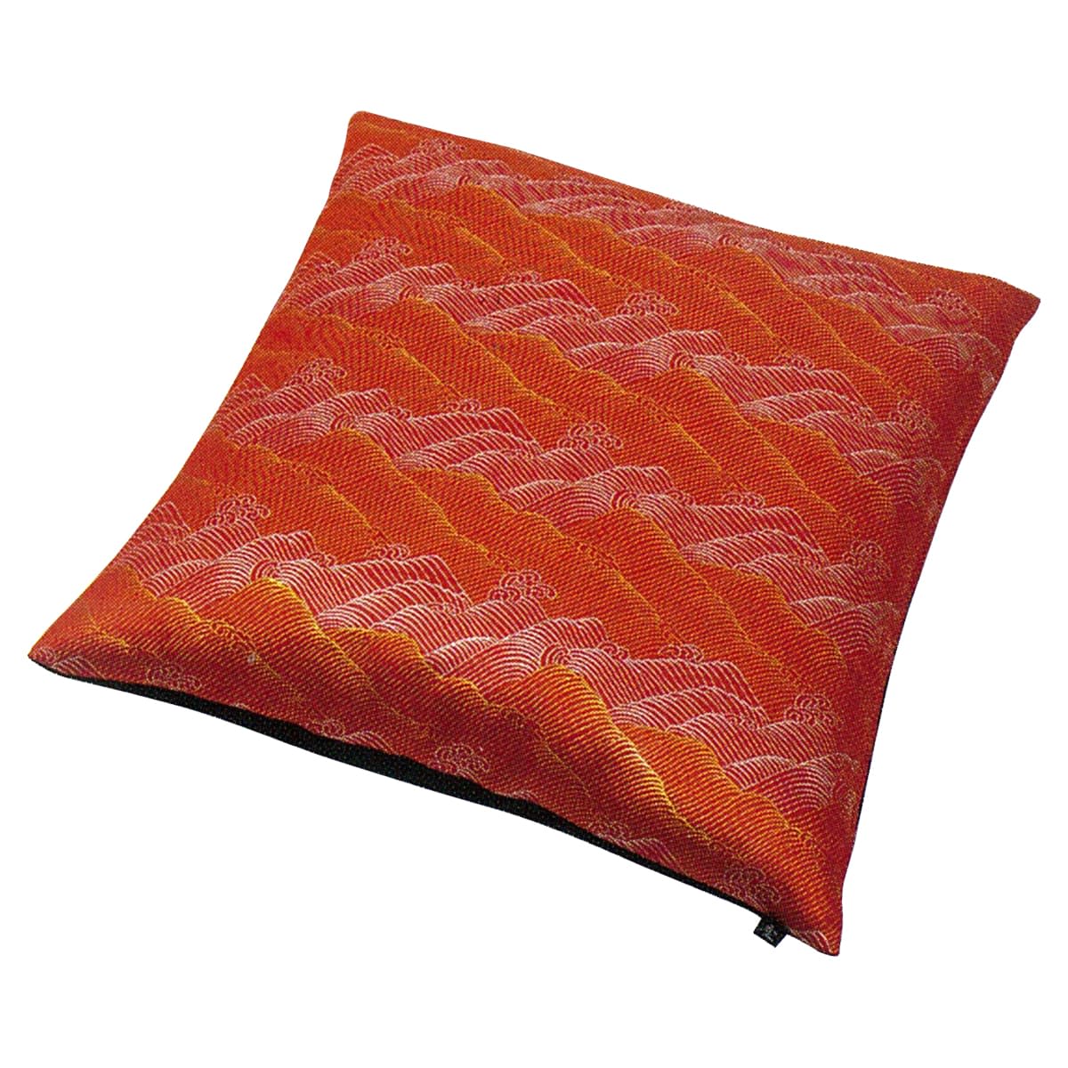 西陣の紋織2 波 座布団 55×59-画像1