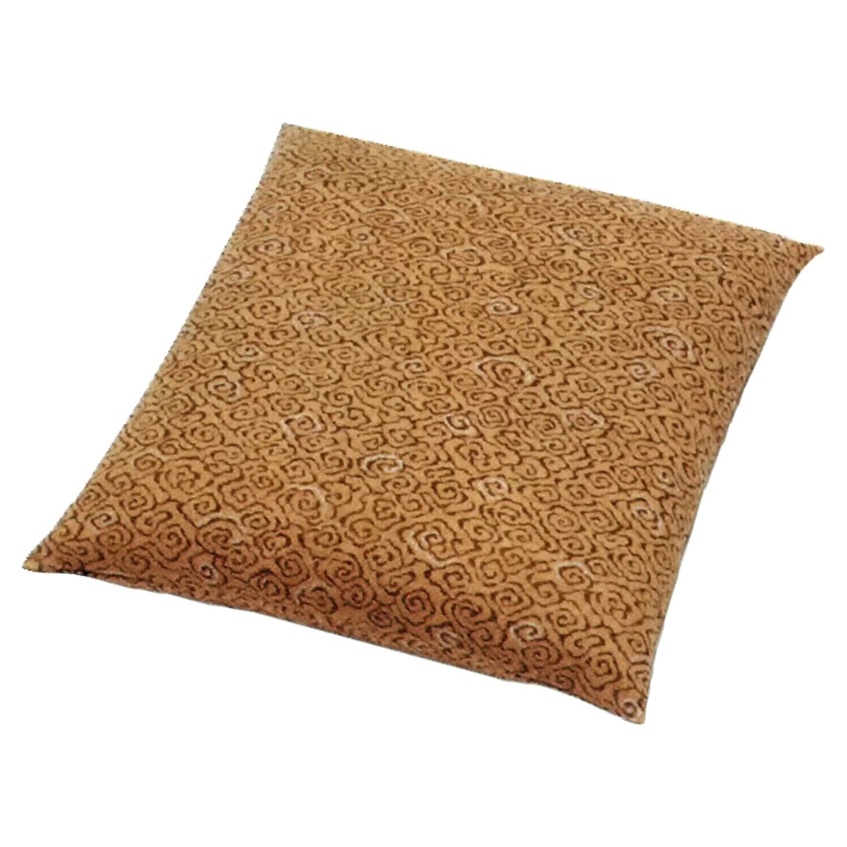 柿渋染 巻雲 座布団 55×59-画像1