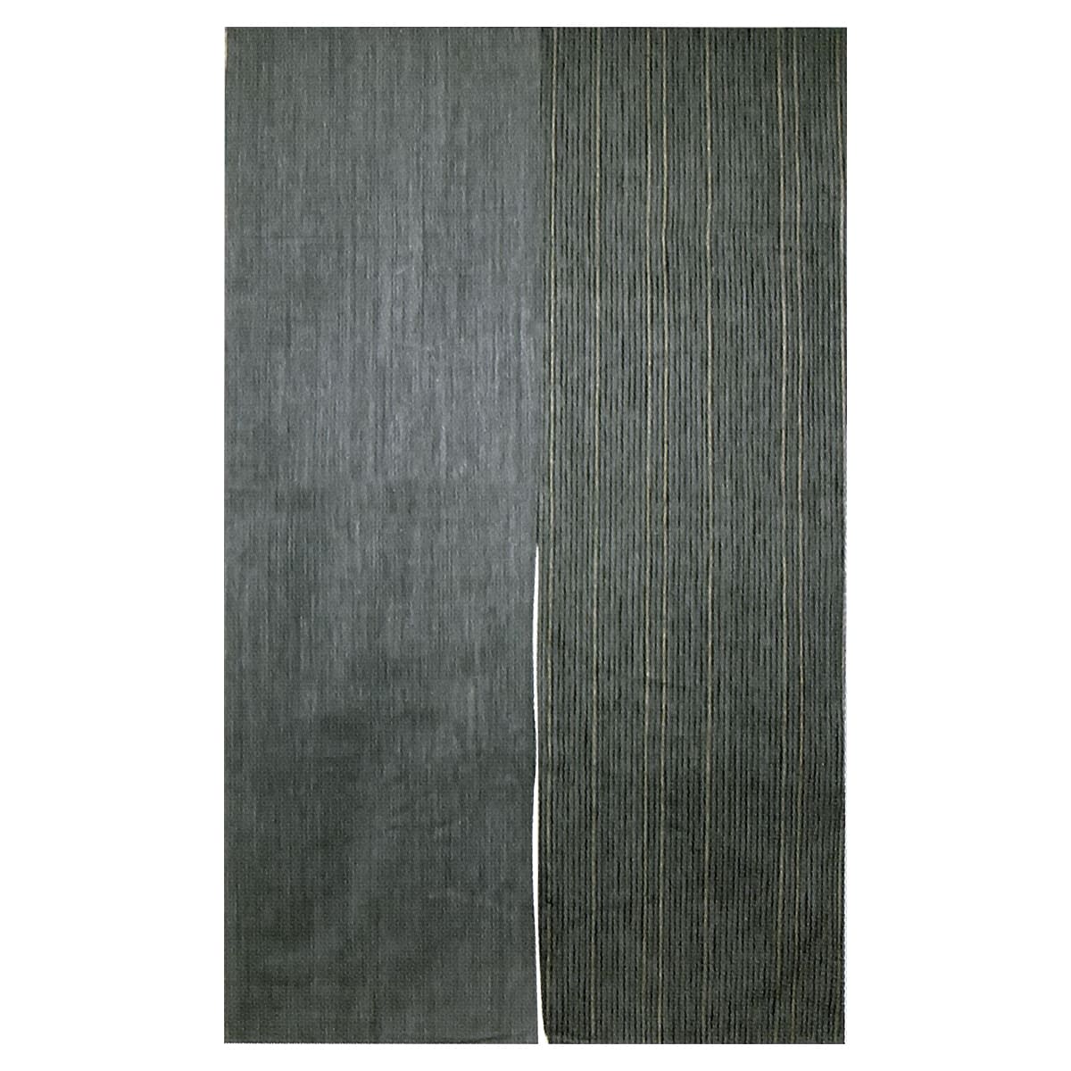 墨先染 のれん 千筋（墨） NKH0095KS-画像1