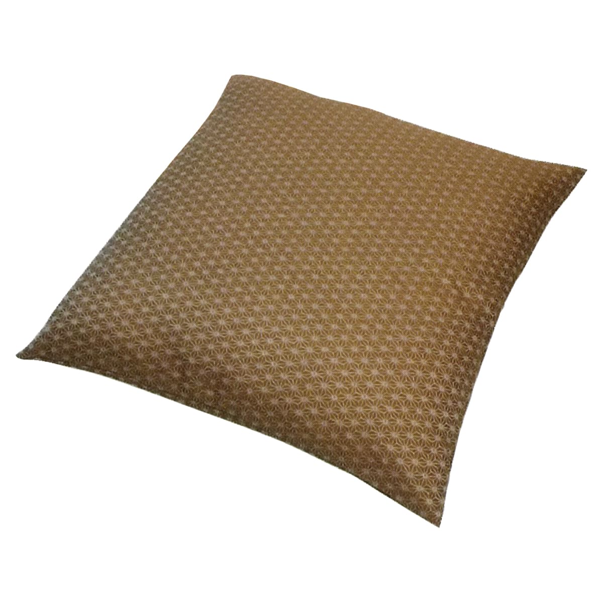 紬織り 麻小紋 座布団 55×59-画像1