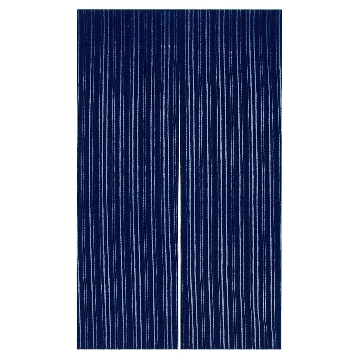 藍染のれん 京縞（藍） NID3015BI-画像1