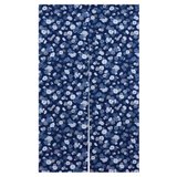 大特価!のれん　本藍染め　白蕪　逸品 藍染のれん 輝花（きっか／藍） NID3018BI｜工夫庵