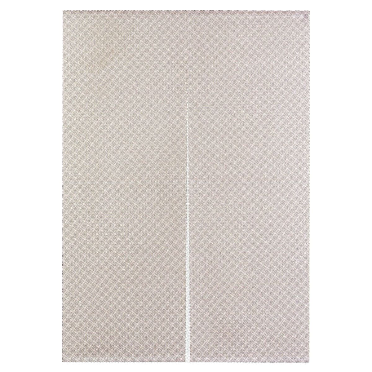 麻リネンキャンパス のれん（白） NKM4532WW-画像1