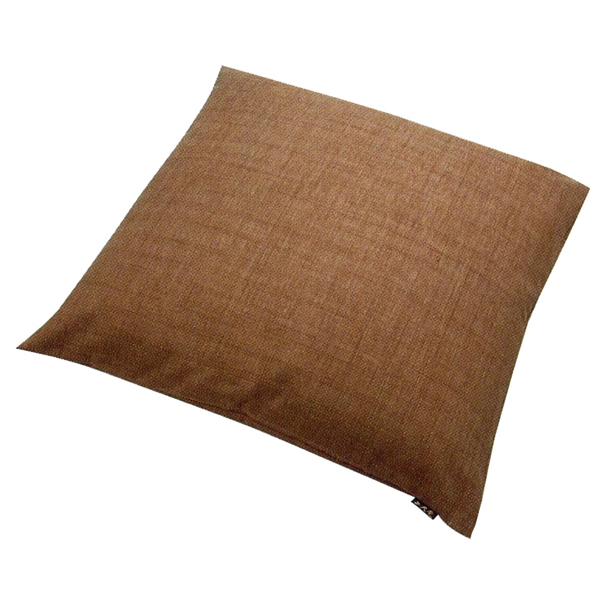 柿渋先染 無地 座布団 55×59-画像1