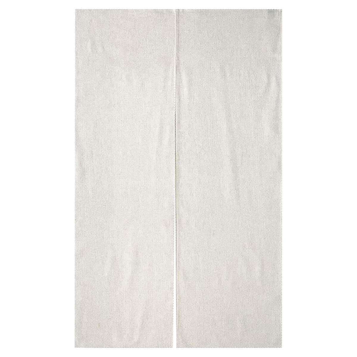 綿のれん（生成・変わり織り） NOM8015NK-画像1