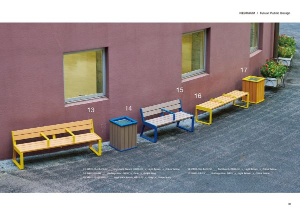 ハイバックベンチのカタログ画像-15