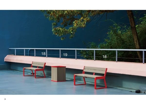 ハイバックベンチのカタログ画像-16