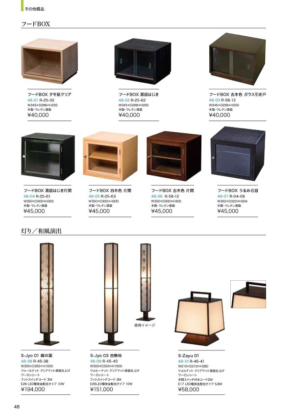 フードBOX 黒目はじき R-25-62のカタログ画像-1