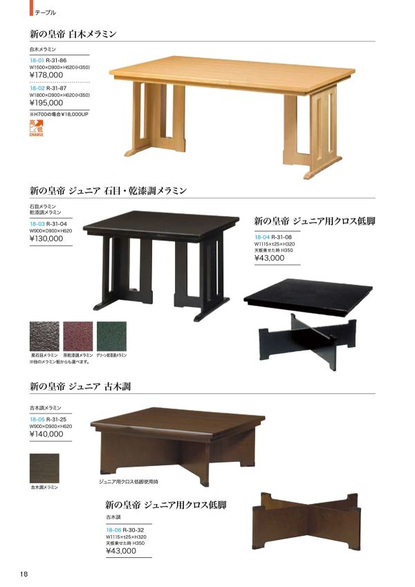 新の皇帝 ジュニア 石目・乾漆調メラミンのカタログ画像-1