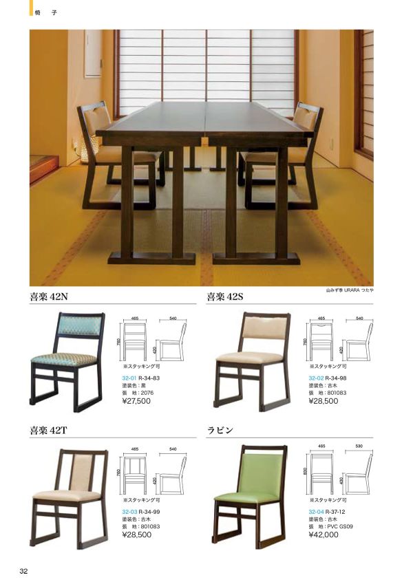 喜楽 42N R-34-83／R-35-45のカタログ画像-1