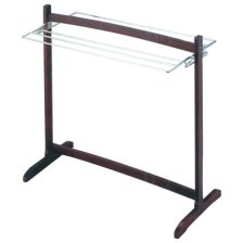 木製タオルハンガー 木製バスタオルハンガー R-23-25」龍門堂（木の匠）