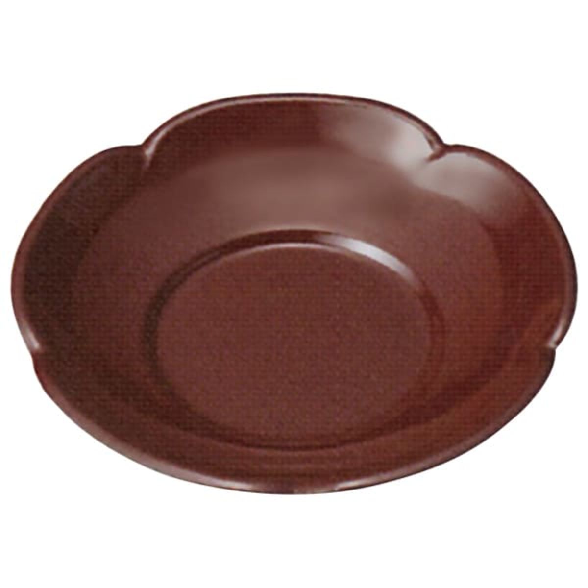 茶托 3.6寸 梅無地うるみ R-61-24-画像1