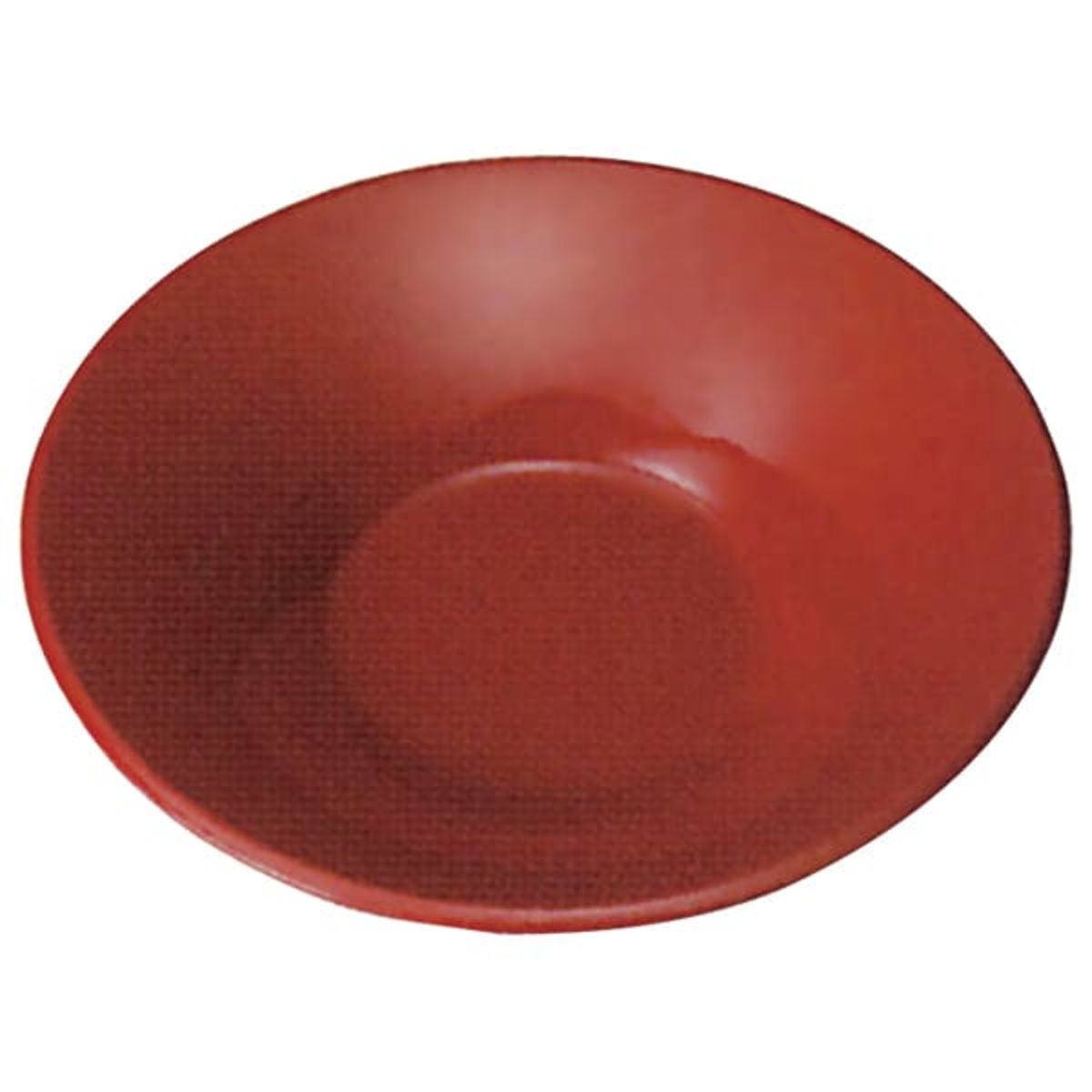 茶托 3.6寸 朝顔 朱 R-61-26-画像1