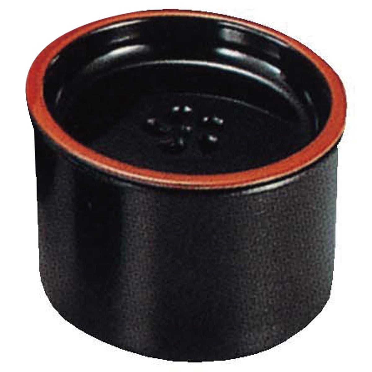 茶こぼし 黒石目 R-27-18-画像1