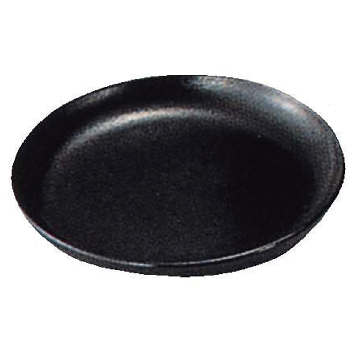 銘々皿 黒石目 R-27-20-画像1