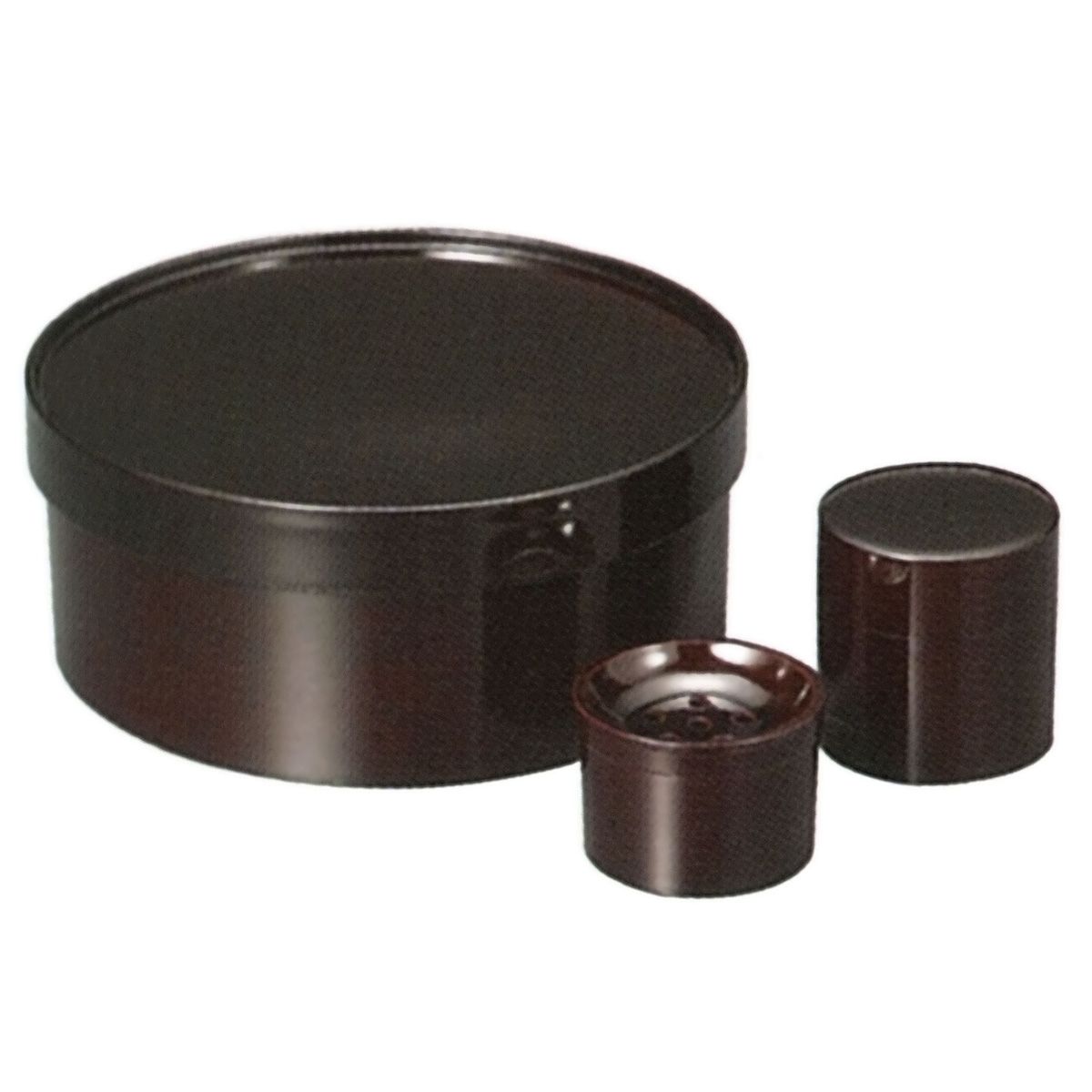 茶器セット 溜｜龍門堂（木の匠）