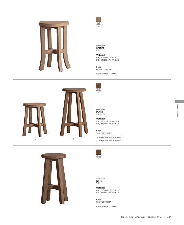 ノットアンティークス サビスツールのカタログ画像-1