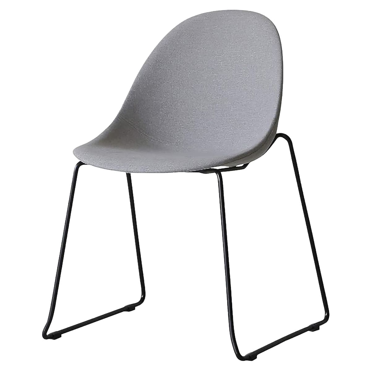 ユウ エッグ ダイニングチェア Bタイプ ファブリック-画像1