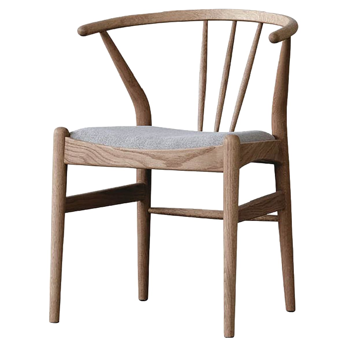 ノラ イロハ ダイニングチェア ファブリック-画像1