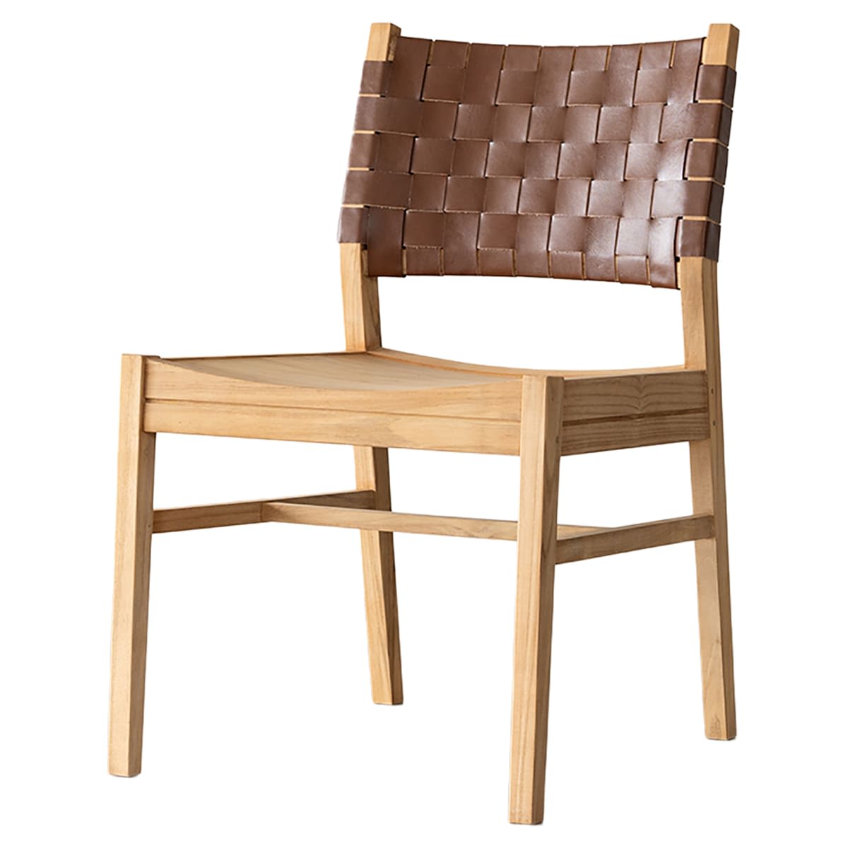 ノーウェアライクホーム タスカーⅡ ダイニングチェア レザー 肘無-画像1