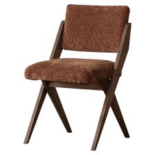 イージーライフ ゼット ダイニングチェア 肘無 ファブリック