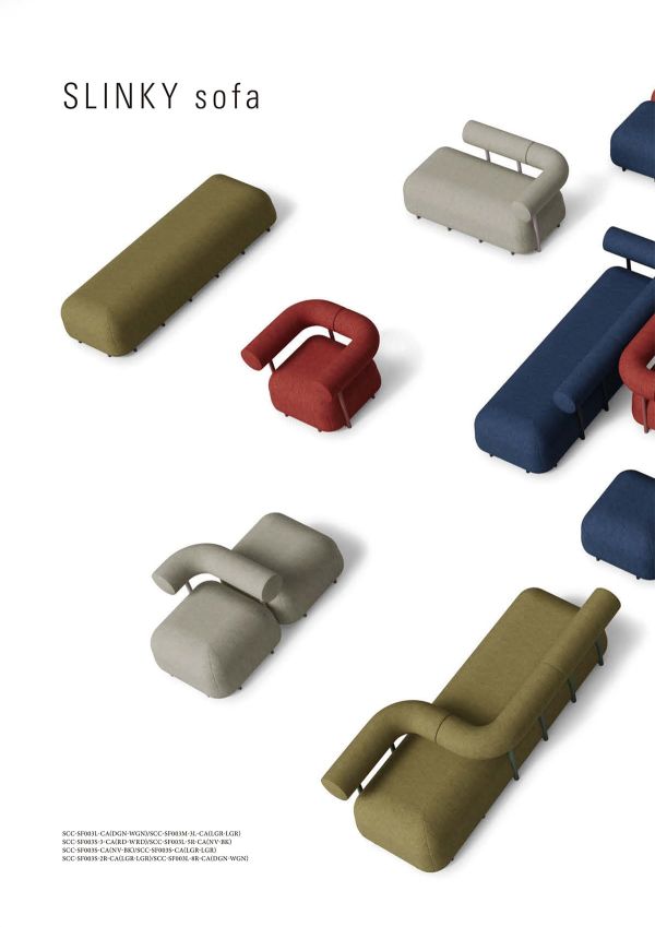 スリンキースツールソファ シリーズのカタログ画像-7