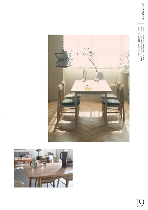 ソーサーダイニングチェアのカタログ画像-5