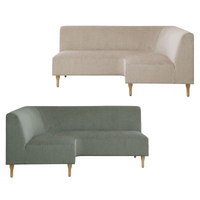 カーブカウチ ウッド脚 シリーズ