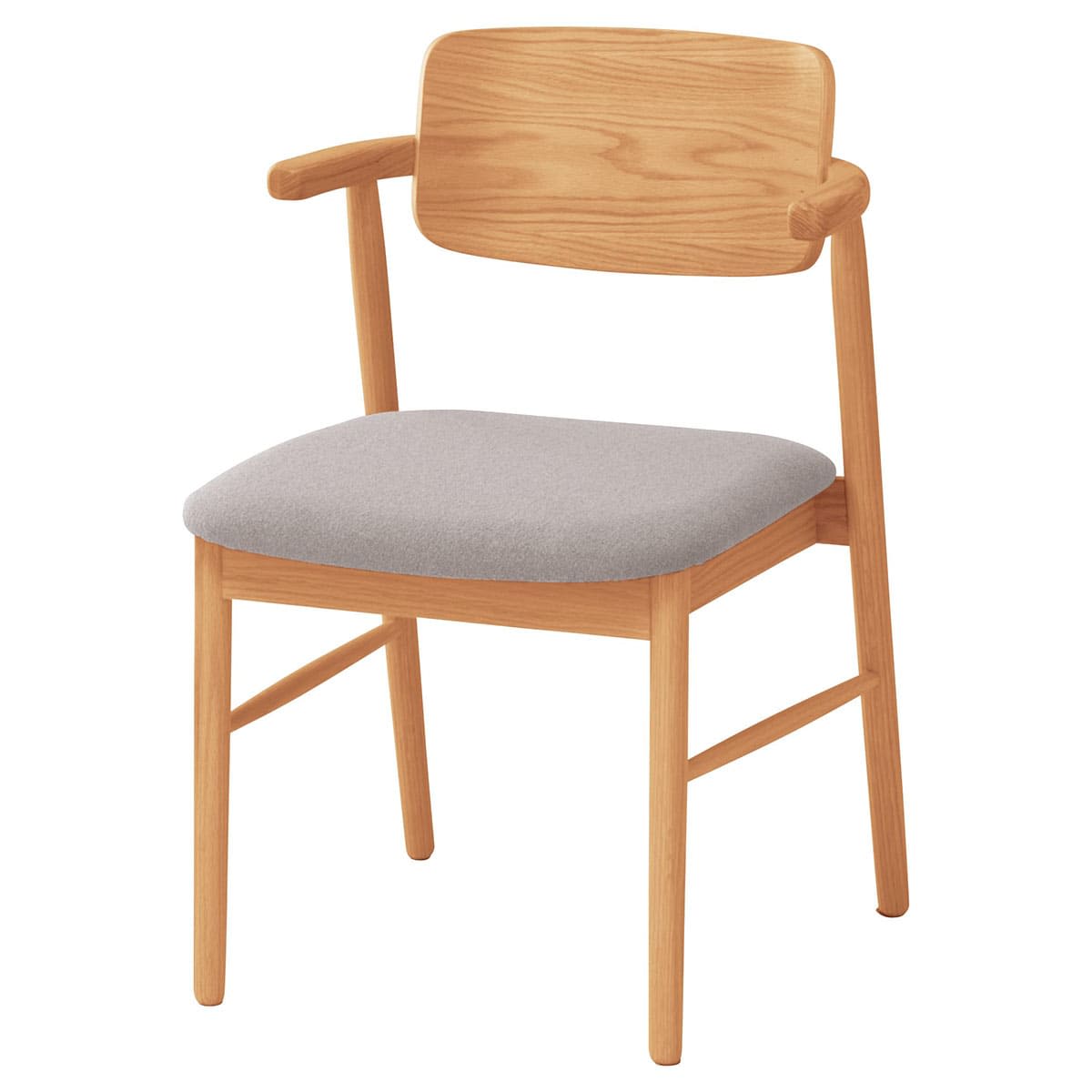 ヌークダイニングチェア ハーフアーム 張座｜シーヴグループの木製椅子