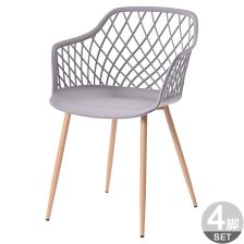 メッシュPPチェア 4脚セット C1800P